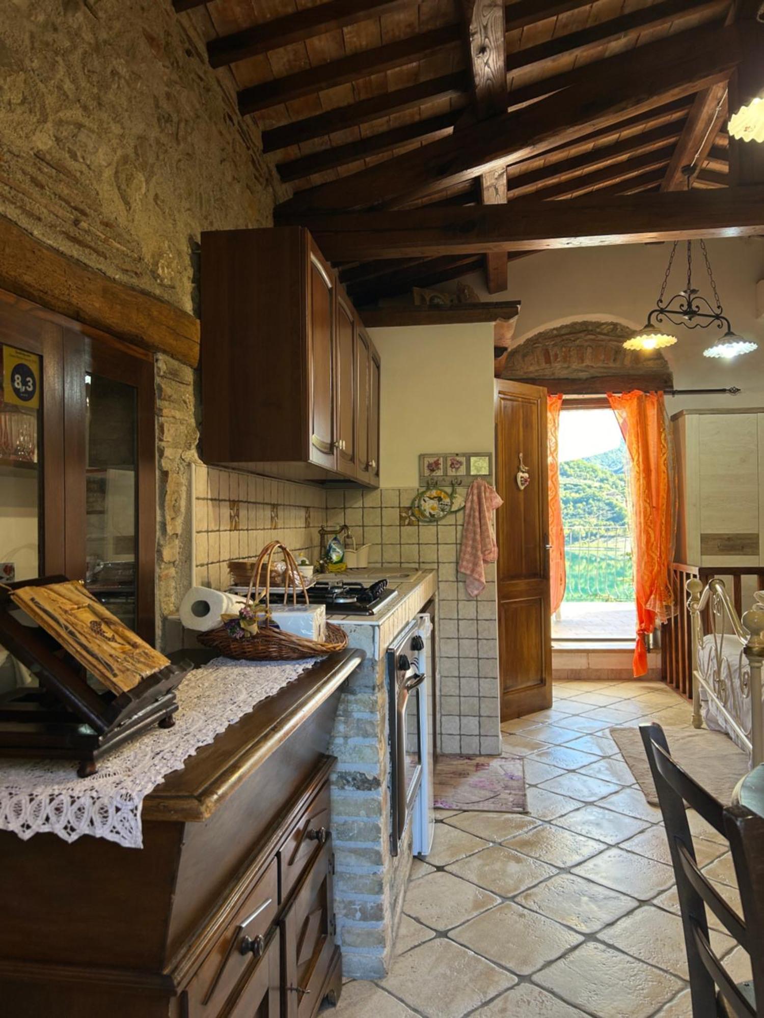 B&B La Casetta Sul Lago Colle di Tora Dış mekan fotoğraf