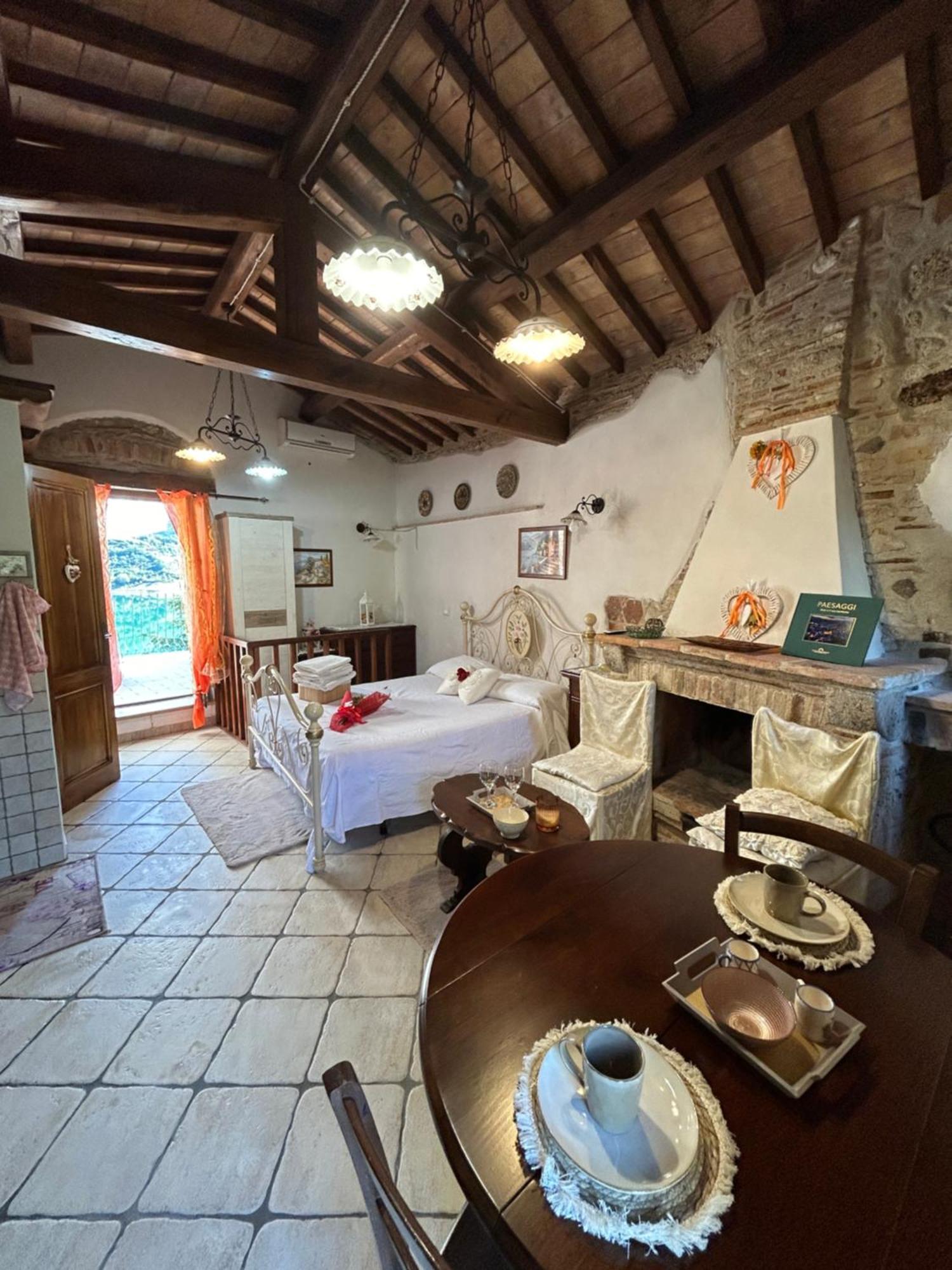 B&B La Casetta Sul Lago Colle di Tora Dış mekan fotoğraf